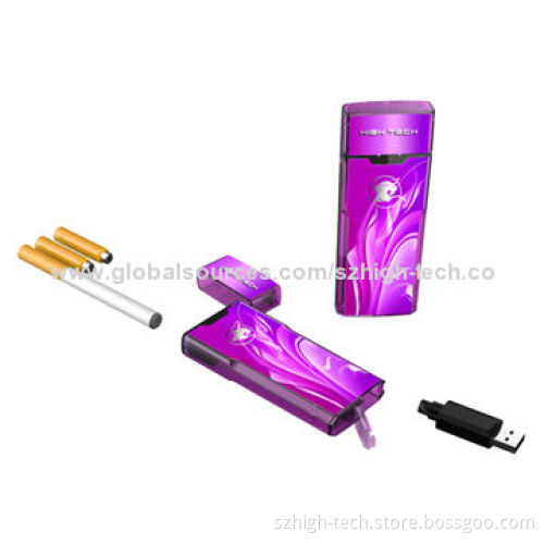 Electronic cigarette starter kits, connection power with bottom can charge directly, rechargeableNew